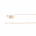 Collier Ginette NY Collier Mini Ever Charm Necklace Or rose 58 Facettes 2322877CN