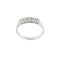 Bague Riviera avec diamants de 0,35 ct