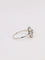 Bague 52 Bague vintage ovale or diamants 0,2 ct 58 Facettes J166