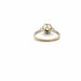 Bague 52 Solitaire Or blanc et diamant 58 Facettes 73-GS28774