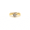 Bague 54 Solitaire Or Jaune  Diamants 58 Facettes 99-GS38386-1