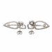 Boucles d'oreilles Boucles d'oreilles Feuille Or blanc Diamant 58 Facettes 3367695CN