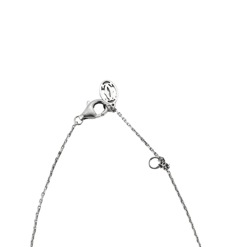 Collier COLLIER VINTAGE CARTIER OR BLANC ET DIAMANTS 58 Facettes BO/240037/