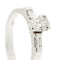 Bague 54 Bague solitaire avec diamants de 0,85 ct 58 Facettes 31355