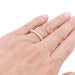 Bague 50 Alliance Cartier "Etincelle" platine, diamants. 58 Facettes 33980