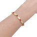 Bracelet Bracelet vintage Van Cleef & Arpels, diamants, rubis, or jaune. 58 Facettes 33758