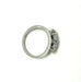 Bague 55 Trilogie en or blanc et diamants 58 Facettes