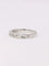 Bague 51 Bague diamants baguette or blanc 58 Facettes J366