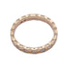 Ring 53 Chanel wedding ring, “Coco Crush”, pink gold, diamonds. 58 Facettes 33651
