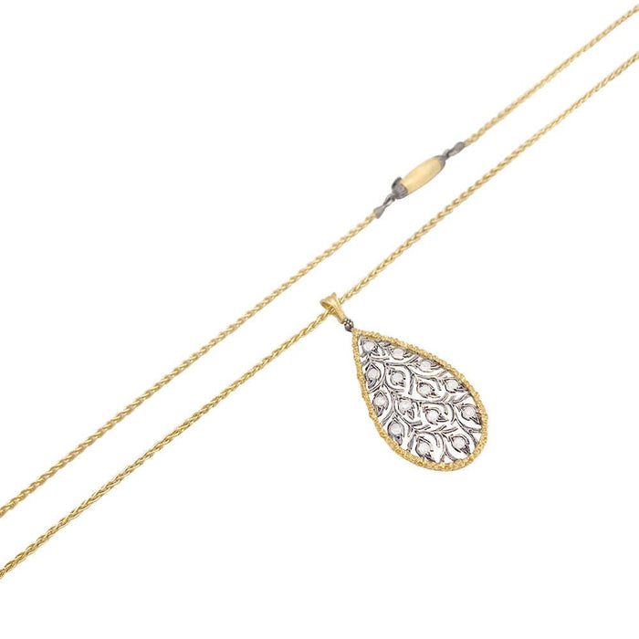 Collier Collier Buccellati "Ramage" deux ors et diamants. 58 Facettes 33831