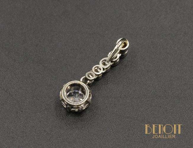 Pendentif Pendentif platine diamants 58 Facettes A10377