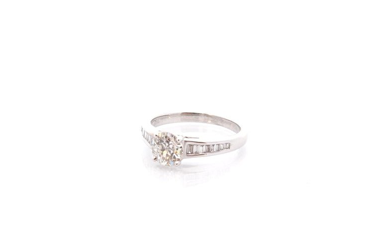 Bague Solitaire diamant 0,95ct H/VS2 58 Facettes 26480-26744