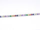 Bracelet Bracelet tennis en or blanc avec pierres précieuses multicolores 58 Facettes 2292