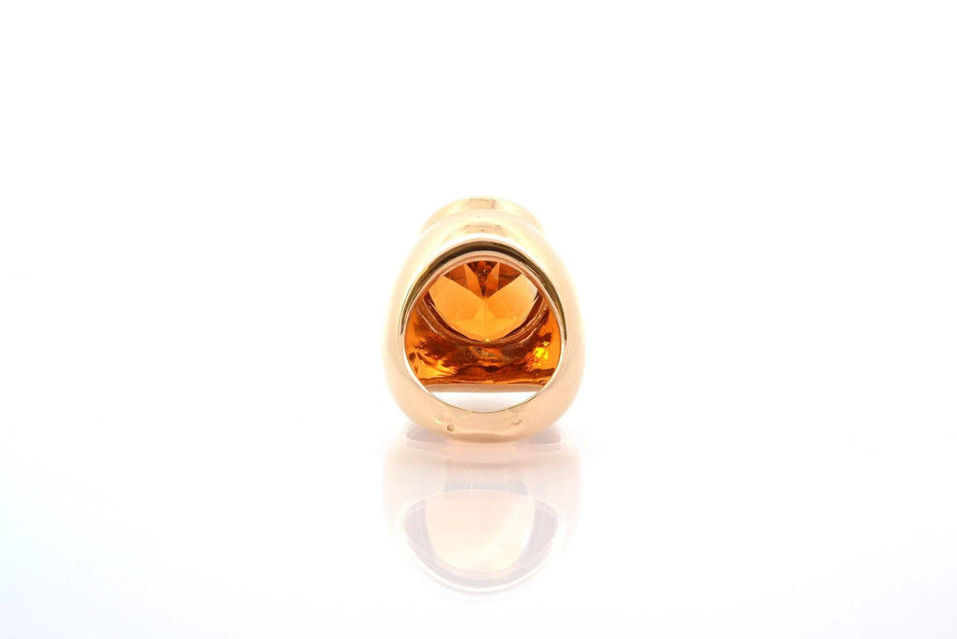 Bague 52 Bague vintage citrine 25cts 58 Facettes 25811