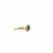 Ring 54 Solitaire Yellow Gold & Emerald 58 Facettes 40-GS33675