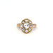 Bague 55 Bague Ancienne Or Jaune Diamants 58 Facettes 105-GS35025-1