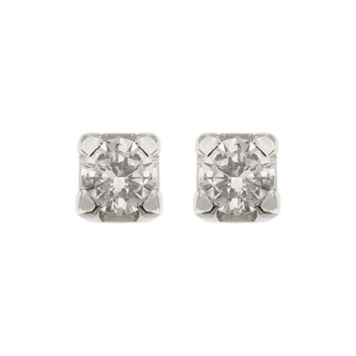 Boucles d'oreilles Boucles d'oreilles point lumineux avec diamants 0,70 ct 58 Facettes 35622