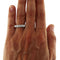 Bague 59 Bague en or blanc avec diamants de 0,92 ct 58 Facettes 3738