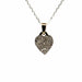 Pendentif Pendentif Coeur or blanc et diamants 58 Facettes 2-PEF3-GS35307-5