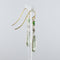 Boucles d'oreilles Boucles d'oreilles quartz à rutile grenats tsavorites et diamants 58 Facettes 18-352