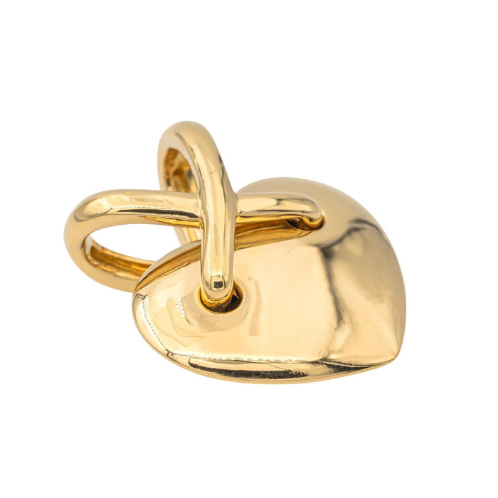 Chaumet Pendentif Coeur Coeur lien Or jaune