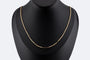 Collier Oro Giallo chaîne en or jaune 58 Facettes col331