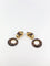 Boucles d'oreilles Boucles d’oreilles en or et Bois d’amourette 58 Facettes 521