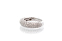 Bague 54 Bague jonc or blanc diamants 58 Facettes 26851