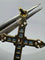Pendentif Pendentif Croix Or Jaune 18k & Topaze 58 Facettes B4PE-GS28845
