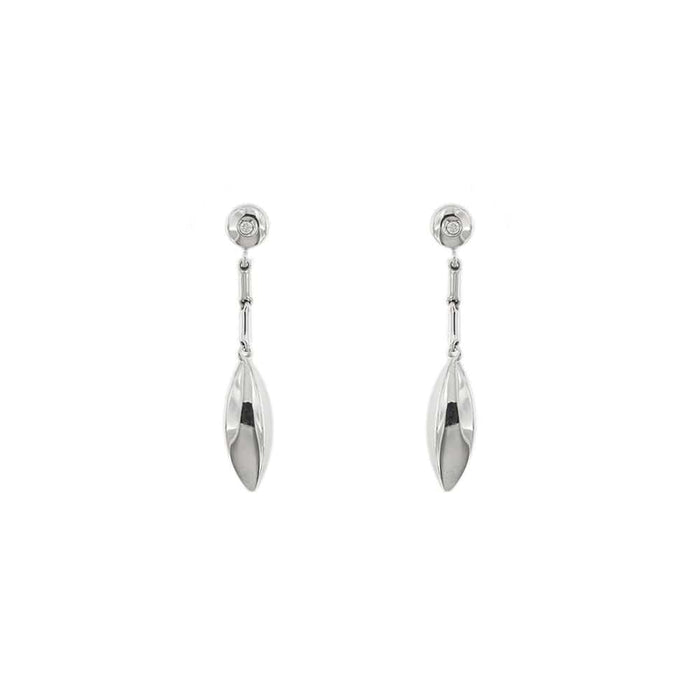 Boucles d'oreilles Boucles d'oreilles pendantes avec diamants 58 Facettes 35531