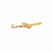 Pendentif Pendentif Croix Or Jaune 18k 58 Facettes PE-GS34837