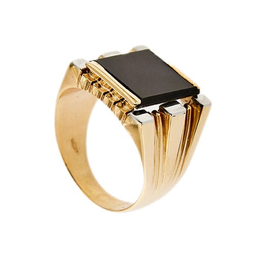 Bague Bague homme avec onyx 58 Facettes 31243