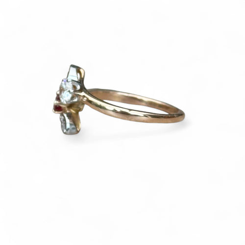 Bague 53 Bague toi et moi rubis et diamants 58 Facettes 295