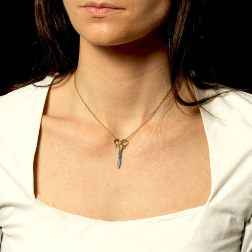 Pendentif Breloque ancienne paire de ciseaux 58 Facettes CVP177