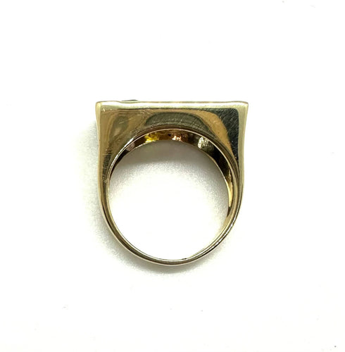 Bague 56 Bague Premier avec pierres multicolores 58 Facettes