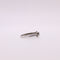 Bague Solitaire diamants et or blanc serti couteau et pavage sur le corps 58 Facettes