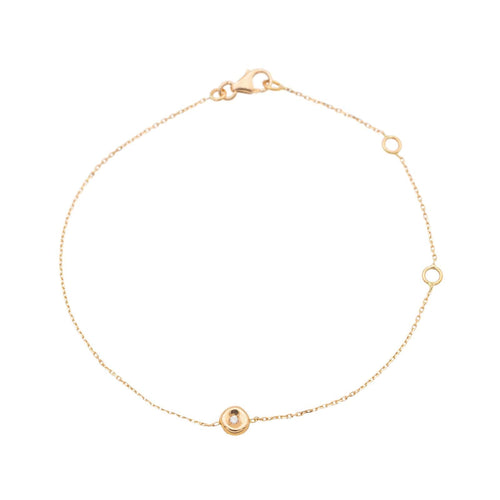 Bracelet Bracelet Or rose Diamant 58 Facettes 578974RV