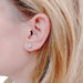 Boucles d'oreilles Boucles d'oreilles Tiffany & Co., "Croix", diamants, platine. 58 Facettes 33928