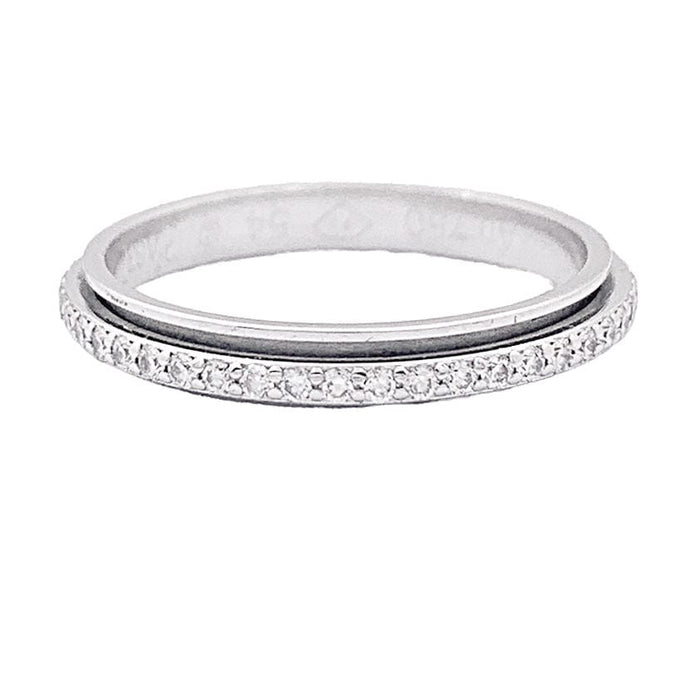 Bague 54 Bague Piaget "Possession" or blanc, diamants. 58 Facettes 33899