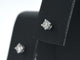 Boucles d'oreilles Boucles d'oreilles en or blanc serties de diamants 58 Facettes 2270