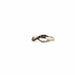 Bague 55 Bague Croisée Or Blanc 18 k Saphirs & Diamants 58 Facettes 91-GS34247