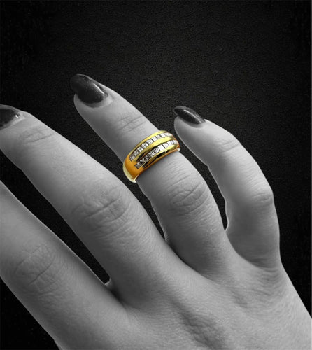 Bague Bague double piste sertie de diamants 58 Facettes