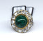 47 Bague ancienne diamants émeraude 58 Facettes