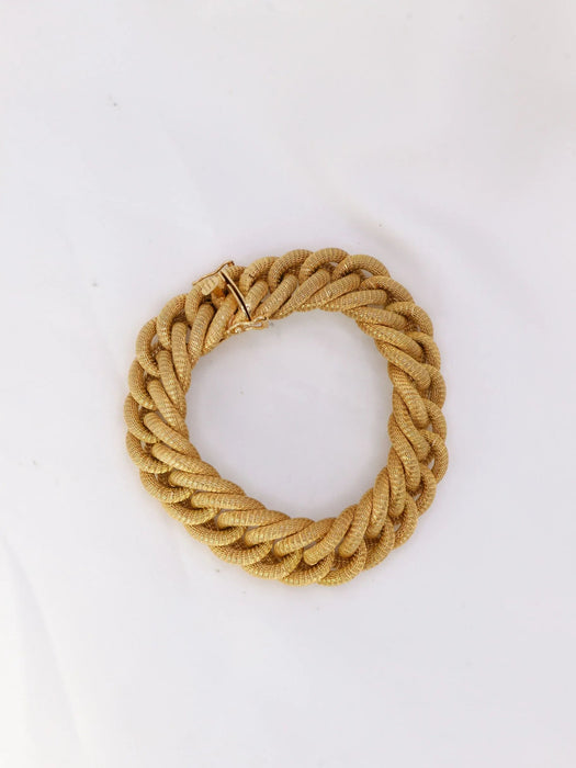 Bracelet vintage or jaune