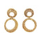 Boucles d'oreilles Boucles d'oreilles or jaune. 58 Facettes 33677