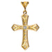 Pendentif Pendentif Croix Or jaune Diamant 58 Facettes 3319525CN