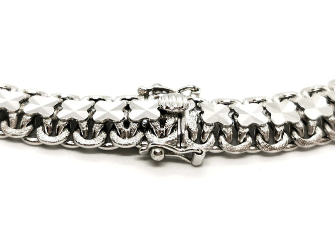 Collier Collier Or blanc 58 Facettes 1763144CN