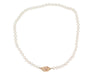 Collier collier DINH VAN menottes r12 44 perles akoya or 58 Facettes 262823