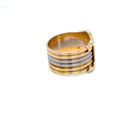 Bague Bague Cartier 2 C Trinity Trois Couleurs en or 58 Facettes