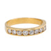 Ring 53 Half alliance ring Yellow gold Diamond 58 Facettes 2830012CN